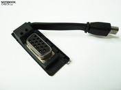Supplied Mini-VGA adapter Supplied Mini-VGA adapter