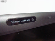 Standard in the meantime: Webcam in the display bezel