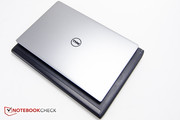 "Normal" 13.3-inch notebooks are a lot larger: here is the Dell sitting on top of an Asus U36SD