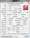 System information GPU-Z ATI