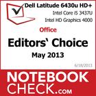 Award Dell Latitude 6430u HD+