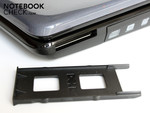 The meager connectivity lets the ExpressCard34-slot appear even more attractive.