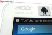 Name tag: This tablet is called the Acer Iconia Tab 8.