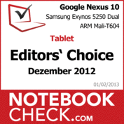 Award Google Nexus 10