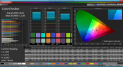 ColorChecker (Screen mode Cinema)