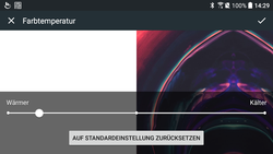 Display color temperature