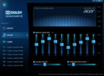 The included equalizer-software.