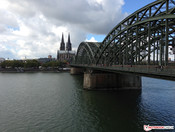 Cologne Cathedral and bridge