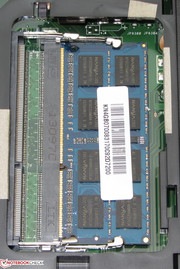 Two working memory banks are available.