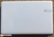 The back side of the case is glossy.