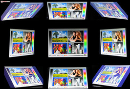 Viewing angles of the HP Envy dv6-7202eg