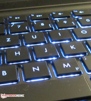 Keyboard backlight only has one level.