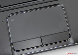This small LED shows if the touchpad is on/off.