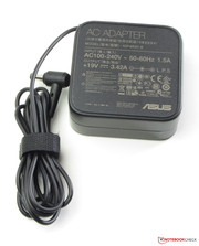 The power adapter weighs approx. 205 grams...