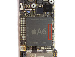 The Apple A6 on the logic board (image: iFixit)