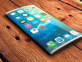 An early concept render of a possible iPhone 8. This is how the iPhone 8 with OLED display may look like next year.
