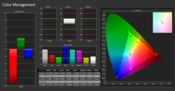 Color management(before calibration)