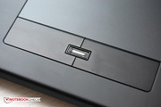 The fingerprint sensor takes care of security.