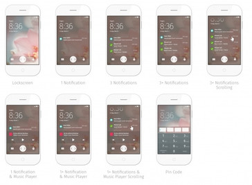 Firefox OS 2.0 various screens