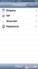 VIP inbox in Mail