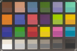 ColorChecker Passport: Target colors are displayed in the lower half of each patch.