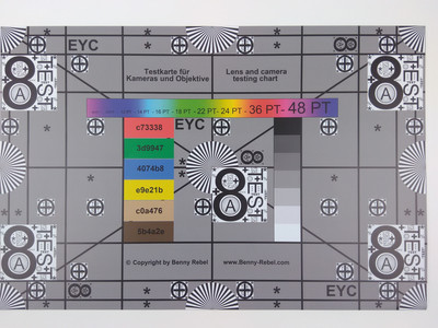 Test chart