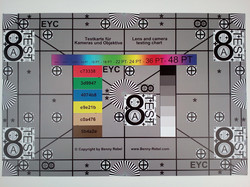 Reference card photographed.