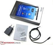 ...a modular power supply, a micro USB cable, a quick start guide and a needle to assist in opening the SIM card slot.