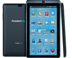 FreedomPop Liberty WiFi Android tablet with dual-core processor and 512 MB of memory
