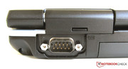 RS232 serial port in the rear