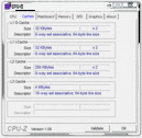 Systeminfo CPUZ Cache