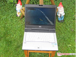 Lifebook in use outdoors