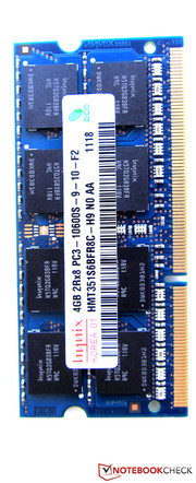The 4 GByte RAM module