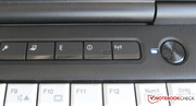 The five special keys on the Lifebook S751
