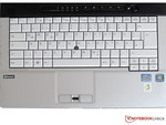 Compact notebook keyboard