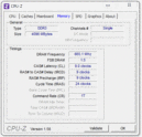 Systeminfo CPU-Z Memory