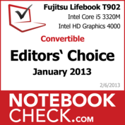 Award Fujitsu Lifebook T902