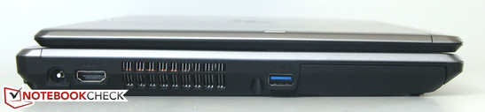 AC power, HDMI-out, 1x USB 3.0