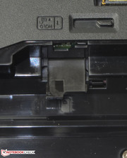 The SIM-card slot is in the battery compartment.