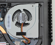 The fan can be removed