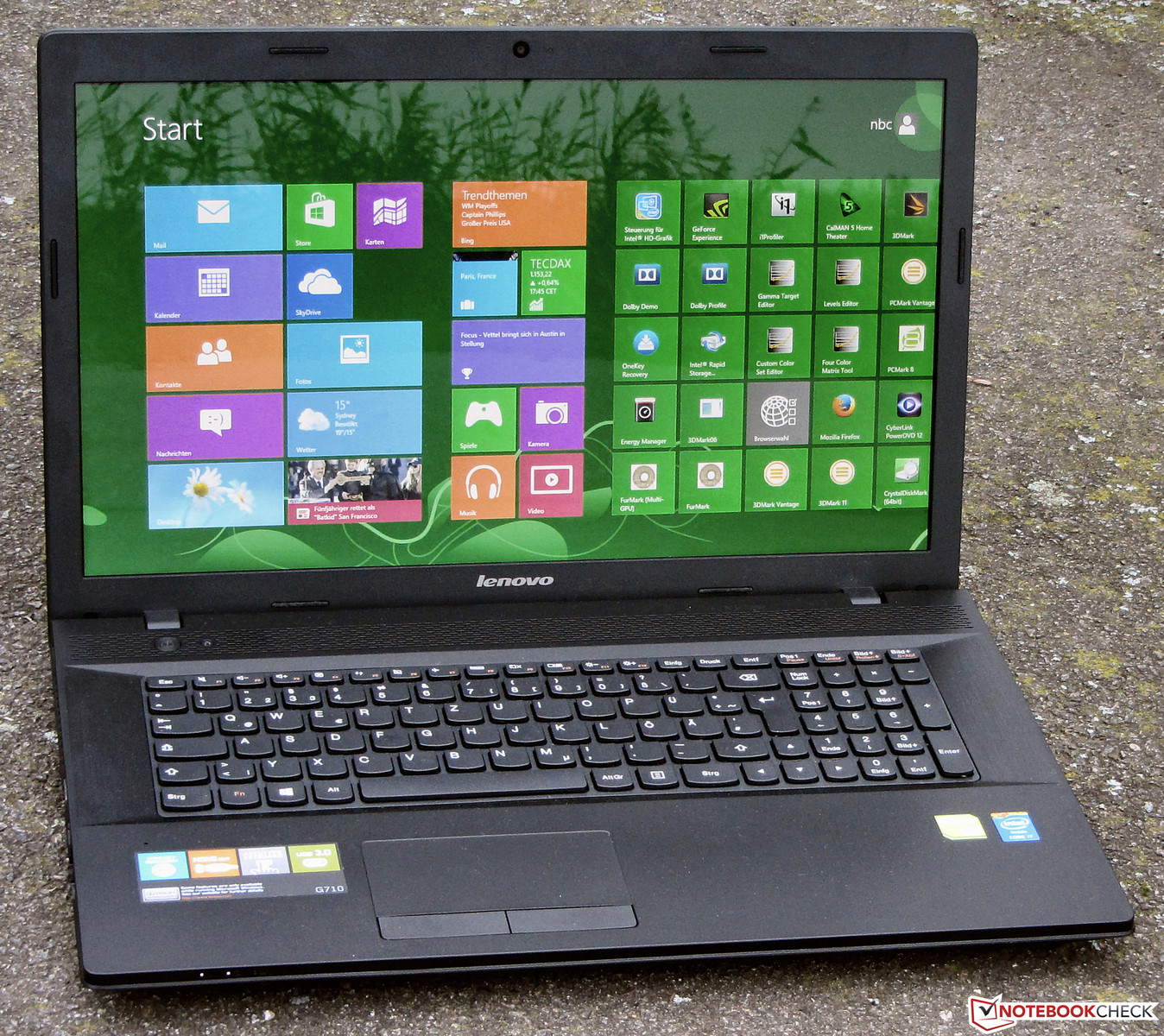 Lenovo G710 Series Notebookcheck Net External Reviews