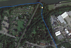 GPS Garmin Edge woods