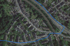 GPS Garmin Edge crossing