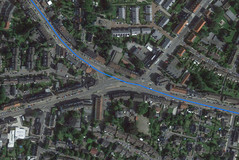 GPS Garmin Edge: route