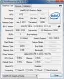 System info GPUZ Intel HD