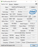 NUC6i5SYH GPU information
