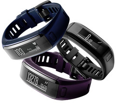 Garmin VivoSmart HR fitness tracker with touchscreen and notifications