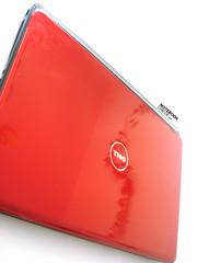 The Dell Inspiron 17R in Tomato Red...