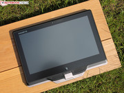 The rear is not as well protected when used in tablet mode ...