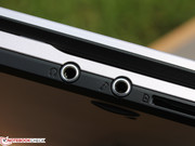 The ports are well-designed:
